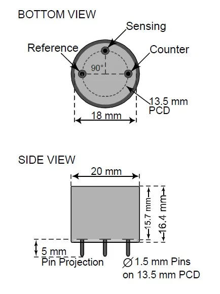 Сенсор Этилена C2H4/M-1500