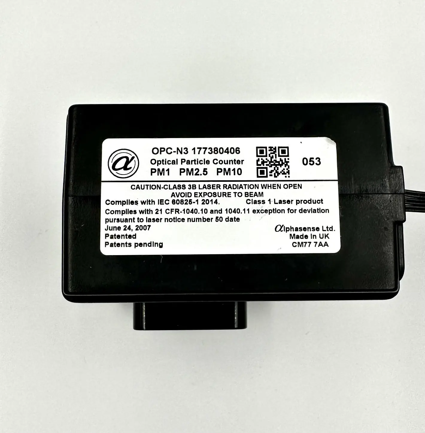 OPC-N3 Alphasense сенсор пыли