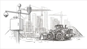 Комплекс контроля уровня шума, пыли и метеопараметров КИП-АЭРО7МШП