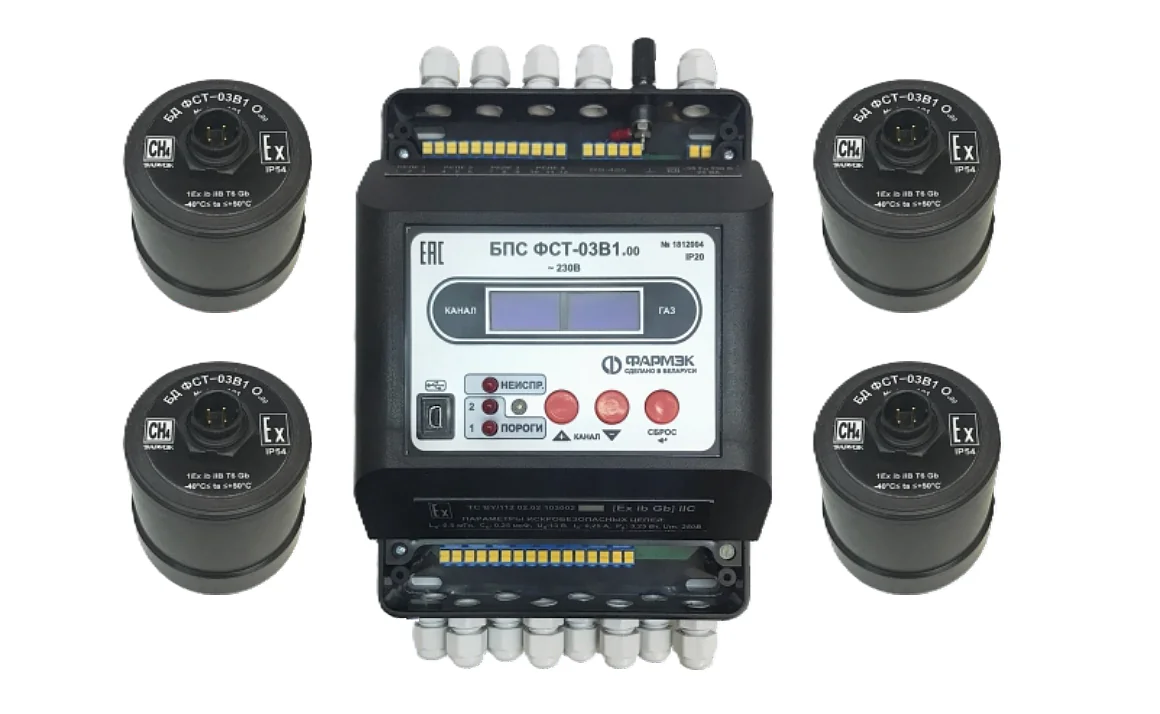 Стационарный газоанализатор ФСТ-03В1