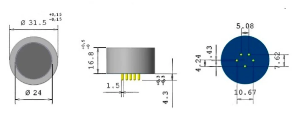 Схема сенсора фреона фирмы NET