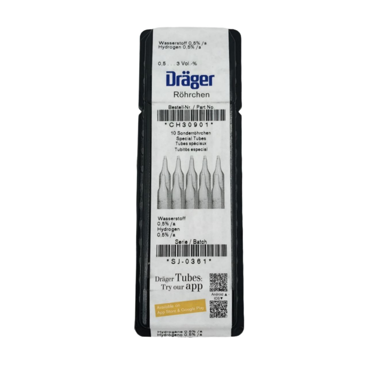 Газоизмерительные трубки Draeger Rohrchen CH30901