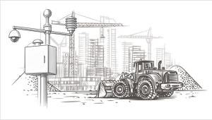 Комплекс контроля уровня шума, пыли и метеопараметров КИП-АЭРО7МШП