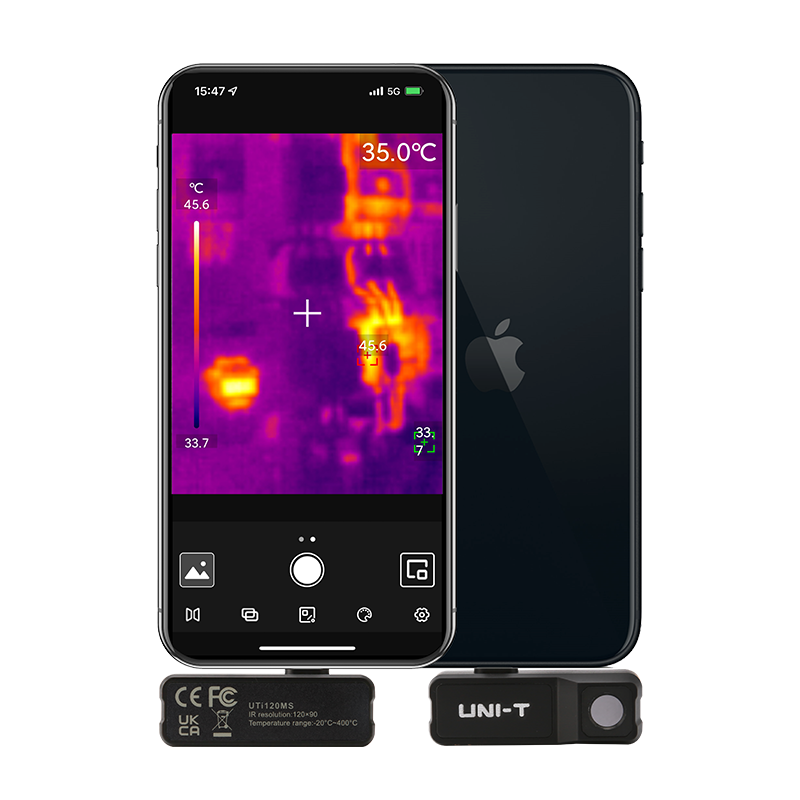 UTi120MS Модуль тепловизионной камеры смартфона для iPhone