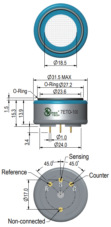 7ETO-100 Semeatech сенсор Оксида Этилена С2H4O 837.png
