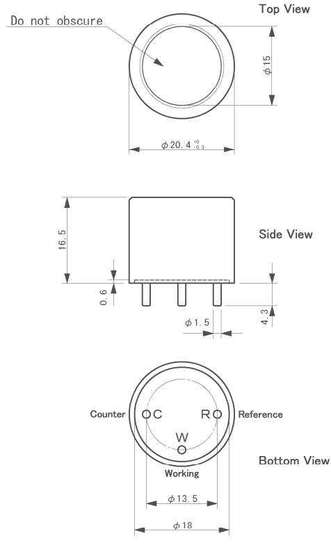 NT-CL2-PL5 NET сенсор газа Хлора CL2 479.png